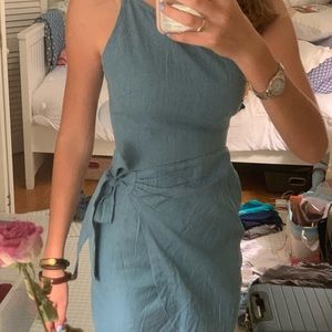 About Us Chambray Dress XS